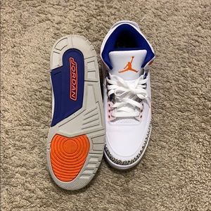 Jordan 3 Knicks Size 9.5